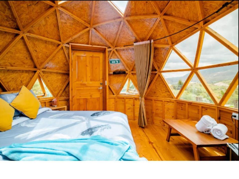 Sáchica Los Nopales Glamping المظهر الخارجي الصورة